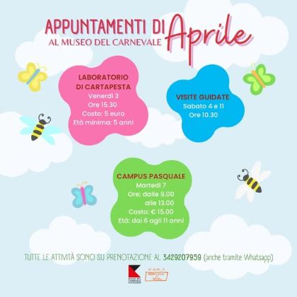 Attività al museo del carnevale