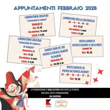 Attività al museo del carnevale