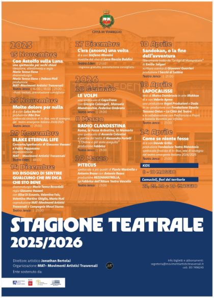 Stagione teatrale 2025/2026