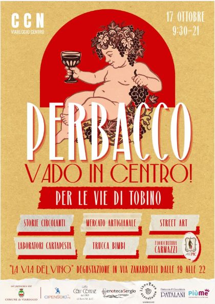 Per Bacco vado in centro! Per le vie di Tobino