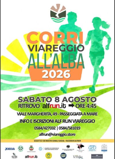 Corri Viareggio all'Alba